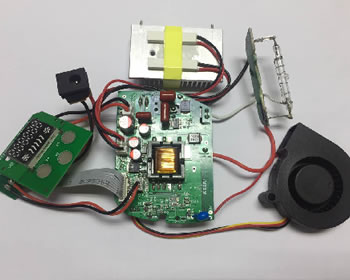 IPL hair removal instrument control board (with ice pack)
