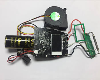 IPL hair removal instrument control board